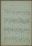 Carta tomando conhecimento da presença de D. João Carlos de Bragança, 2.º Duque de Lafões, em Roma, sugerindo que faça o seu retrato com o pintor Anton von Maron