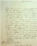 Carta de D. Manuel Bento Rodrigues dirigida a Vicente Ferrer acerca da entrega de documentos das colegiadas de Coimbra selecionados por Alexandre Herculano no âmbito dos "Monumentos Históricos"