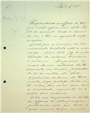 Carta de Raimundo António de Bulhão Pato dirigida a José Maria Latino Coelho, Secretário-Geral, informando do estado dos trabalhos da Comissão dos Monumentos Inéditos
