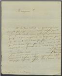 Carta de Johann Graf von Fries