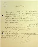 Carta de Joaquim Francisco de Assis Brasil confirmando e agradecendo a receção do seu diploma de sócio da Academia