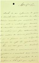 Carta de José Vicente Barbosa du Bocage dirigida a Joaquim José da Costa de Macedo, Secretário, manifestando o seu desagrado face à anulação por voto do Conselho Administrativo da resolução por si tomada de demitir o desenhador do Museu da Academia, levando-o a reforçar a sua participação, elegendo-se para membro do mesmo órgão e da Comissão do Museu