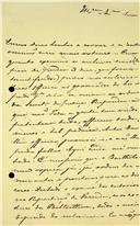 Carta de Alexandre Herculano descrevendo entraves no acesso aos arquivos eclesiásticos do Porto no âmbito dos "Monumentos Históricos"