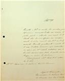 Carta de Augusto Pereira Soromenho a António Dinis do Couto Valente, Tesoureiro, remetendo recibos dos respetivos vencimentos