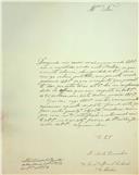 Carta de D. Ana Delfina de Andrade, Abadessa do Mosteiro de São Bento da Avé Maria do Porto, dirigida a Augusto Pereira Soromenho 