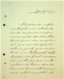 Carta de Raimundo António de Bulhão Pato dirigida ao Vice-Presidente da Assembleia Geral esclarecendo a sua participação na Comissão dos Monumentos Inéditos

