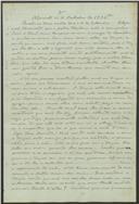 Carta descrevendo o clima de desconfiança vivido entre si e D. Pedro Henrique de Bragança, 1.º Duque de Lafões