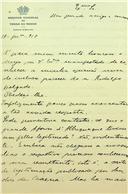 Carta de António Baião sobre um parecer de Sebastião Rodolfo Dalgado a respeito da legitimação de Brás de Albuquerque, filho de Afonso de Albuquerque