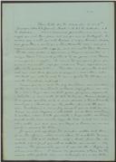 Carta demonstrando resignação para com a impossibilidade do regresso de D. João Carlos de Bragança a Portugal, avaliando as relações de D. Pedro Henrique de Bragança, 1.º Duque de Lafões, desde o seu adoecimento com D. José I e com Sebastião José de Carvalho e Melo, Secretário de Estado dos Negócios do Reino, e outros assuntos