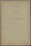 Carta de A. H. D. Beu dando conta da sua chegada a Turim e da substituição do ministro plenipotenciário português em Nápoles, agradecendo a generosidade de D. João Carlos de Bragança, 2.º Duque de Lafões, pedindo a sua proteção