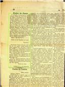 Excerto do jornal "A Nação" destacando agradecimento do soldado Pedro de Jesus, antigo soldado de Infantaria n.º 19 e convencionado de Évora Monte, às Infantas, filhas de D. Miguel I