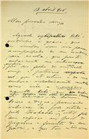 Carta de Cristóvão Aires dirigida a D. Luís Filipe de Castro, 2º Conde de Nova Goa, sobre a sua eleição para sócio da Academia