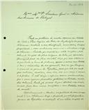 Carta de Caetano Francisco Xavier Gracias dirigida a Adriano Augusto de Pina Vidal, Secretário, comunicando a oferta do seu estudo intitulado "Flora sagrada da Índia ou Mitologia das plantas indianas"