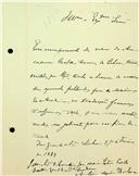 Carta de António Maria Barbosa dirigida a José Maria Latino Coelho, Secretário, remetendo opúsculos publicados e outros documentos para serem arquivados