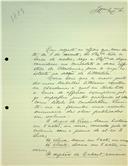 Carta de Henrique Lopes de Mendonça dirigida ao Secretário da Classe de Ciências informando da candidatura ao concurso de vacatura da secção de Literatura da Classe de Letras
