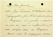 Carta de Alberto Artur Alexandre Girard dirigida a Adriano Augusto de Pina Vidal, Secretário, sobre a possibilidade de continuar a atribuir casa ao antigo alçador da Tipografia, Sr. José Ferreira