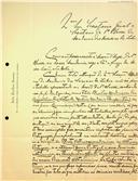 Carta de João António Cardoso dirigida a Adriano Augusto de Pina Vidal, Secretário da Classe de Ciências, remetendo nota para ser comunicada em sessão da Classe de Ciências acerca do seu trabalho publicado "Plantas Medicinais das Regiões Quentes"