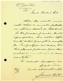 Carta de Caetano António Cláudio Júlio Raimundo da Gama Pinto informando remeter a comunicação proferida em sessão de Assembleia Geral