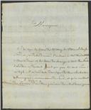 Carta de Johann Graf von Fries