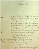 Carta de Jaime Constantino de Freitas Moniz dirigida a António Augusto Teixeira de Vasconcelos, Presidente da Classe de Letras, retirando-se do concurso de vacatura para sócio efetivo da Classe de Letras