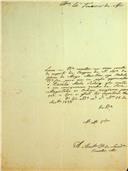 Carta do Arcebispo (?) de Lacerda dirigida a Francisco de Assis