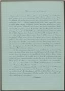 Carta de [Nascau] pedindo notícias de D. João Carlos de Bragança, 2.º Duque de Lafões, e atualizando sobre o seu estado de saúde