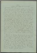 Carta dando conhecimento do estado de saúde, notícia do nascimento do sucessor dos condes de Vale de Reis e do falecimento de D. Rodrigo de Noronha