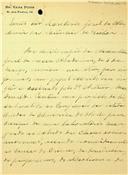 Carta de Caetano António Cláudio Júlio Raimundo da Gama Pinto dirigida a Cristóvão Aires de Magalhães Sepúlveda, Secretário, agradecendo o envio de projeto de lei apresentado ao Congresso dos Estados Unidos da América que propõe a criação de um laboratório de estudo das condições sociais desfavoráveis, perspetivando a sua adoção ao contexto português