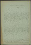 Carta de D. José Vasques Álvares da Cunha remetendo tradução do episódio de D. Inês de Castro de "Os Lusíadas" por D. [Rose] Murray de Bruxelas e interpelando em favor da provisão de um tio seu, Mr. Savage