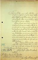 Carta dirigida a Alexandre António das Neves, Guarda-mor, sobre a vacinação de órfãos da Casa Pia nas casas da Academia das Ciências 