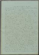 Carta dando conhecimento do estado de saúde de D. Pedro Henrique de Bragança, 1.º Duque de Lafões, da sua incapacidade de atender à fazenda da Casa e da desconfiança vivida entre ambos