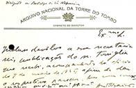 Carta de António Baião dirigida a Rodrigo de Sá Nogueira, Oficial da Secretaria, remetendo publicações de Félix de Llanos y Torriglia acompanhadas de ofício
