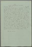 Carta esclarecendo ter adiantado o pagamento da dívida a D. Isabel, sua prima, e fornecendo atualizações acerca do estado de saúde de D. José I e de D. Maria de Bragança