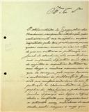 Carta de José Vicente Barbosa du Bocage dirigida a Adriano Augusto de Pina Vidal, Secretário, informando que, na sequência de sucessivas tentativas de usurpação das suas atribuições por parte do Administrador da Tipografia, resigna ao cargo de diretor do Jornal de Ciências Matemáticas, Físicas e Naturais