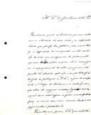 Carta de Bernardino António Gomes dirigida a Júlio Máximo de Oliveira Pimentel, Presidente da Classe de Ciências, expressando a sua intenção em renunciar ao estatuto de sócio efetivo 