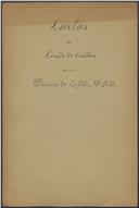 Carta de Louis de Berton des Balbes de Quiers, 1.º Duque de Mahón e 2.º Duque de Crillon, reagindo à ausência de notícias da parte de D. João Carlos de Bragança, 2.º Duque de Lafões, e outros assuntos